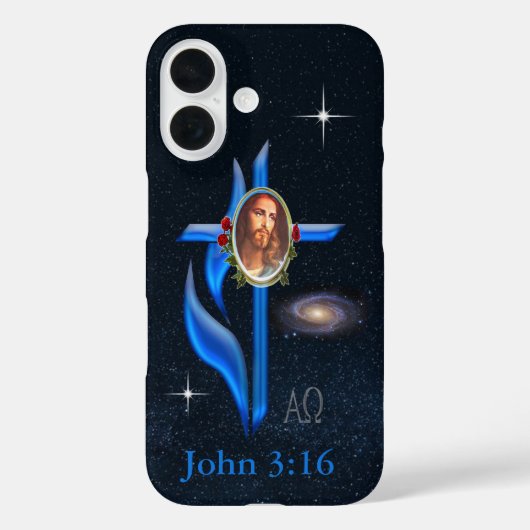 Schrift Johannes 3;16 Case-Mate iPhone Hülle (Rückseite)