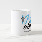"Schrift" Jumbo-Mug Jumbo-Tasse (Vorderseite)