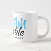 "Schrift" Jumbo-Mug Jumbo-Tasse (Rechts)