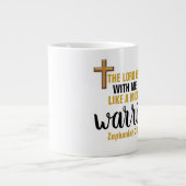 Schrift - Jumbo-Tasse (Vorderseite)