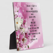 Schrift Kind Gottes Tabletop Plaque mit Easel Fotoplatte (Seite)