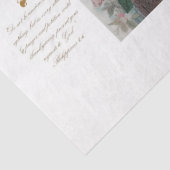 Schrift Lady of Rose Decoupage Seidenpapier (Ausschnitt)