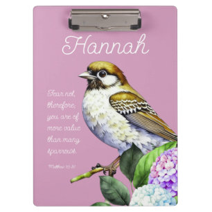 Schrift Matthäus 10:31 Klemmbrett