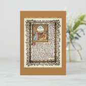 Schrift mit Geburt Jesu (Stehend Vorderseite)