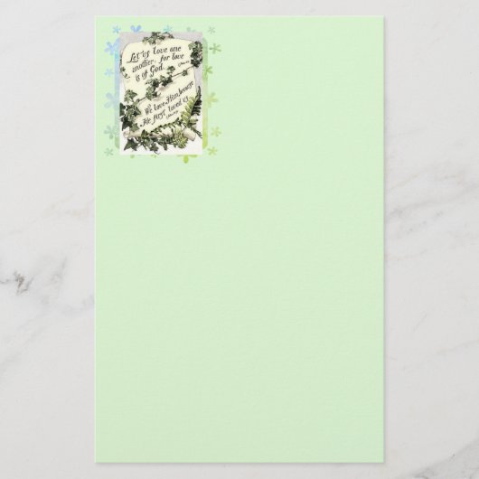 Schrift mit Heckscheibe Briefpapier (Vorderseite)