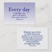 Schrift mollig visitenkarte (Vorne/Hinten)