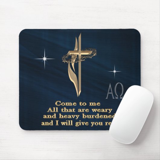 Schrift Mousepad (Mit Mouse)
