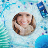 Schrift Name Pappteller (Party)