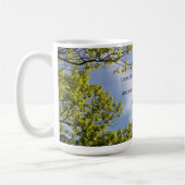 Schrift, Offenbarungen 1:7, Kaffeetasse (Links)