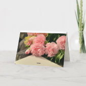 Schrift Personalisierter Geburtstagssegen, Karte (Rückseite)