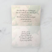 Schrift Personalisierter Geburtstagssegen, Karte (Innenseite)