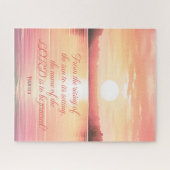 Schrift Psalm 113:3 Puzzle (Horizontal)