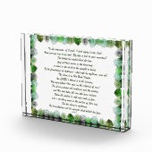 Schrift, Psalm 11, Bibelverse, Fotoblock (Rechts)