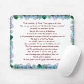 Schrift, Psalm 11, Bibelverse, Mousepad (Mit Mouse)