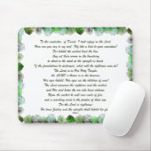 Schrift, Psalm 11, Bibelverse, Mousepad (Mit Mouse)