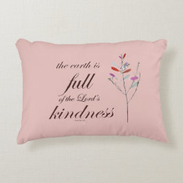 Schrift, Psalm 33, Kindness, Dekokissen