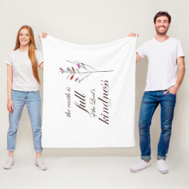 Schrift, Psalm 33, Kindness, Fleecedecke