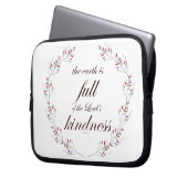 Schrift, Psalm 33, Vollkommenheit Laptopschutzhülle (Vorderseite Links)