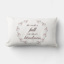 Schrift, Psalm 33, Vollkommenheit Lendenkissen