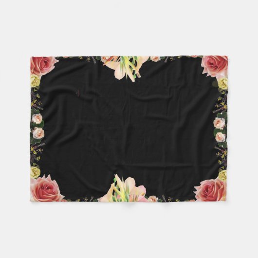 Schrift Psalm 9, Florin Fleecedecke (Vorderseite (Horizontal))