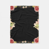 Schrift Psalm 9, Florin Fleecedecke (Vorderseite)