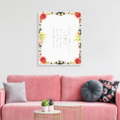 Schrift Psalm 9, Florin Leinwanddruck (Insitu (Wohnzimmer))