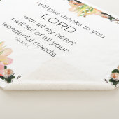 Schrift Psalm 9, Florin Sherpadecke (3/4)