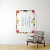 Schrift Psalm 9, Florin Wandteppich (Beispiel (Horizontal))