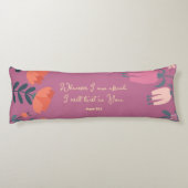 Schrift Seitenschläferkissen (Rückseite)