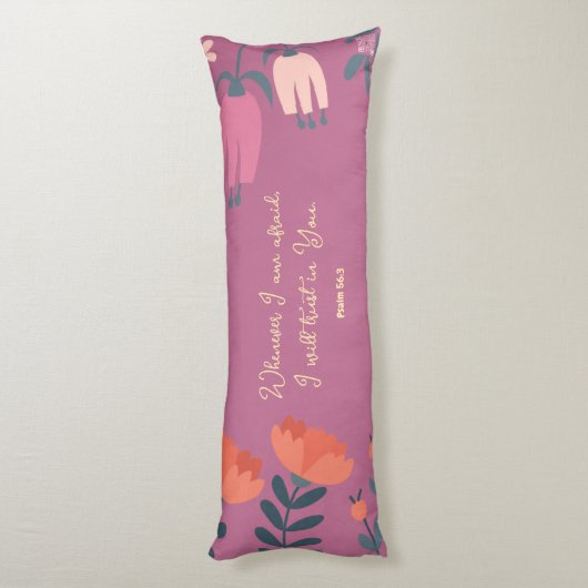 Schrift Seitenschläferkissen (Rückseite (Vertikal))