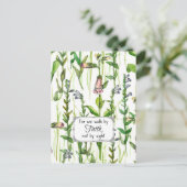 Schrift Spaziergang durch den Glauben 2 Corinthian Postkarte (Stehend Vorderseite)