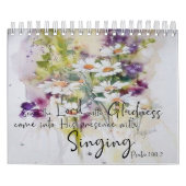 Schrift und Blume Kalender (Titelbild)