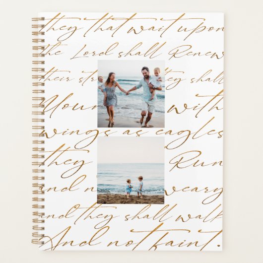 Schrift wartet auf das Foto des Herrn Planer (Vorderseite)