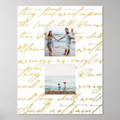 Schrift wartet auf das Lord Two-Foto Foliendrucke (Vorderseite)