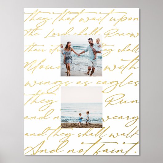 Schrift wartet auf das Lord Two-Foto Foliendrucke (Vorderseite)