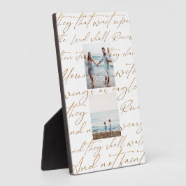 Schrift wartet auf das Lord Two-Foto Fotoplatte