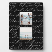 Schrift wartet auf das Lord Two-Foto Fotoplatte (Vorderseite)