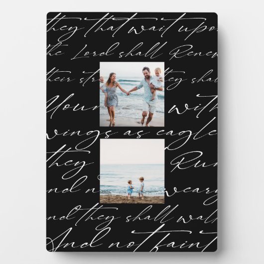 Schrift wartet auf das Lord Two-Foto Fotoplatte (Vorderseite)