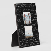 Schrift wartet auf das Lord Two-Foto Fotoplatte (Seite)