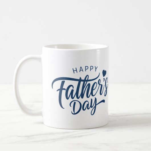 Schrift zum Vatertag Kaffeetasse (Links)