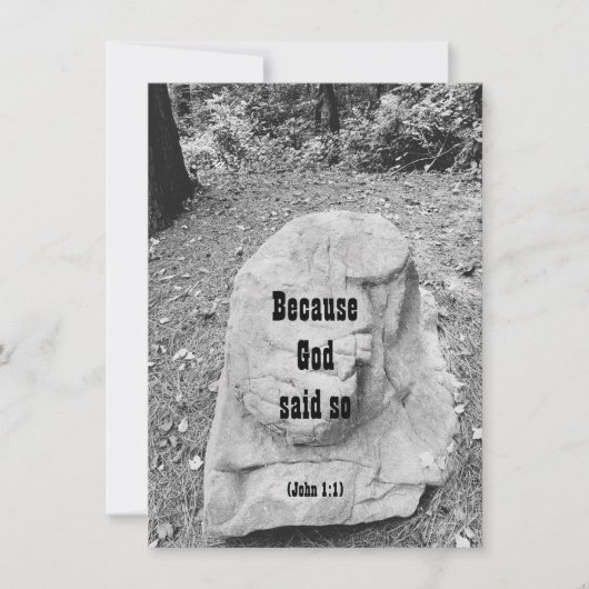 Schrift zur Förderung der Flachgrüßkarte (Vorderseite)