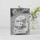 Schrift zur Förderung der Flachgrüßkarte (Stehend Vorderseite)