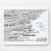 Schriftart 2 mousepad (Vorne)