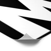 Schriftart 2 (Weißer Text) für unpraktische Joker Poster (Ecke)