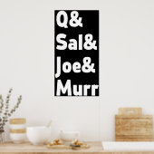 Schriftart 2 (Weißer Text) für unpraktische Joker Poster (Küche)