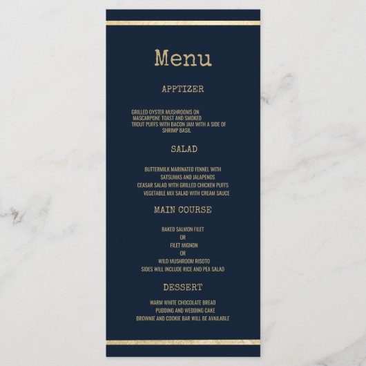 Schriftart der rustikalen Hochzeitskarte mit blaue Programm (Vorderseite)