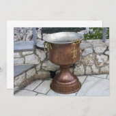 Schriftart der Taufe Einladung (Vorne/Hinten)