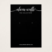 Schriftart für Schwarze Skriptkalligrafie (Vorderseite)