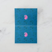 Schriftart, Kunst, Magenta, Symbol, Kreis, Muster, Dankeskarte (Innenseite)