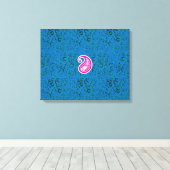 Schriftart, Kunst, Magenta, Symbol, Kreis, Muster, Leinwanddruck (Insitu (Holzboden))